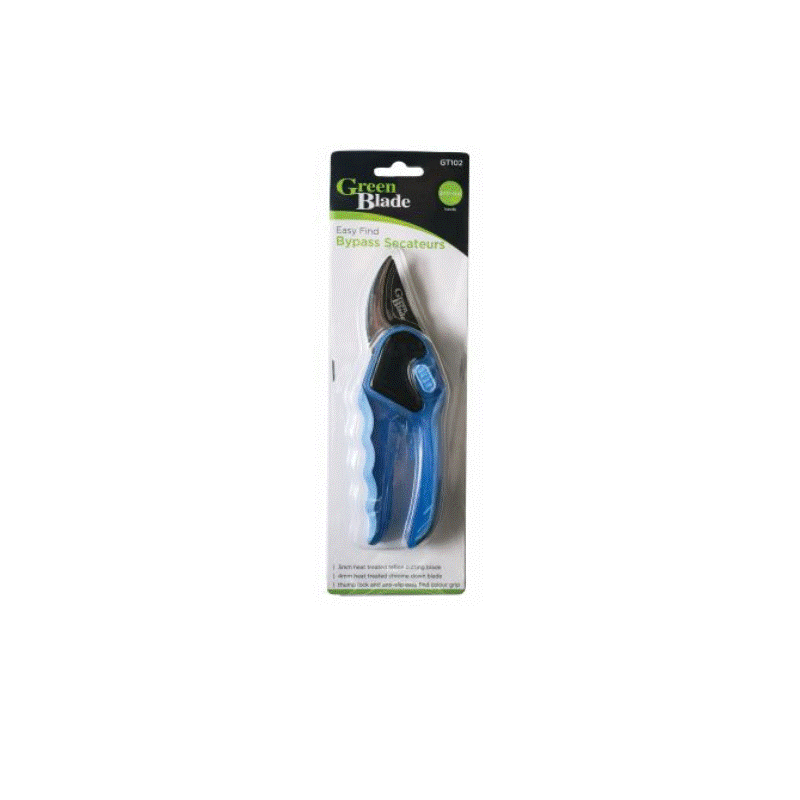 Green Blade Easy Find Bypass Secateurs Green Blade Easy Find Bypass Secateurs